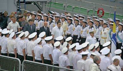 В Одессе торжественно отмечают День военно-морских сил Украины