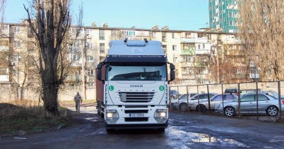 В Одессу из Латвии прибыла гуманитарная помощь для переселенцев из Донбасса