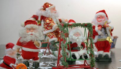 В Одессе проходит выставка Санта-Клаусов