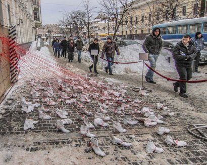 "Утерянные поколения": одесские художники открыли инсталляцию в память о жертвах Холокоста