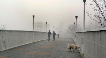 Одесса в объятиях тумана