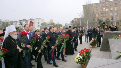 Одесса празднует 72-ю годовщину освобождения от фашистских захватчиков 