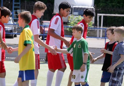 В Одесском регионе проходят мероприятия по дворовому футболу