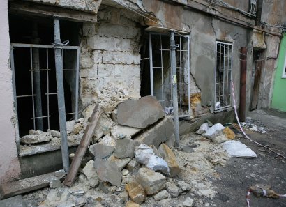 В жилом доме на Колонтаевской, 51 рухнула часть несущей стены