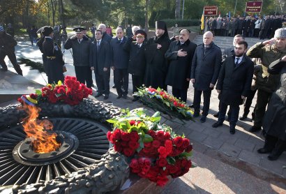 Одесситы почтили память освободителей Украины от немецко-фашистских захватчиков