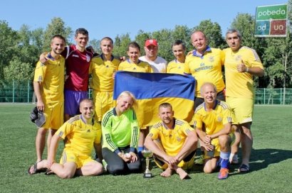 Одесские журналисты представили Украину в футбольном турнире городов-героев стран СНГ  (фото)