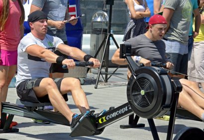 В Одессе на набережной «Немо» проходит турнир CrossFit Marine Bay (фото)