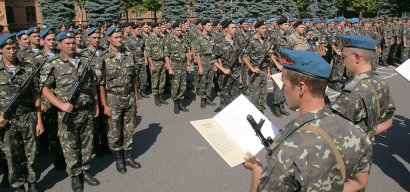На верность народу Украины: военная присяга офицеров запаса в Военной академии Одессы