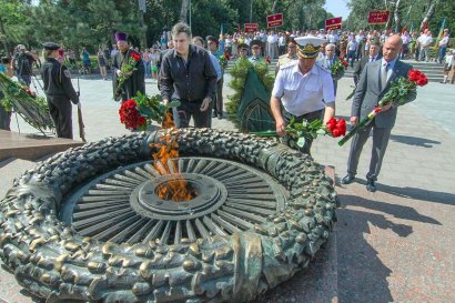 В ознаменование 74 годовщины со дня начала обороны Одессы