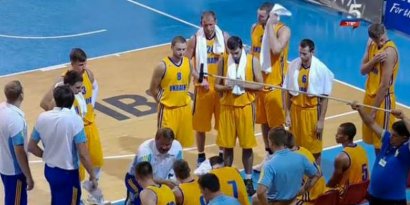 Украины обыграла Израиль в товарищеском матче по баскетболу