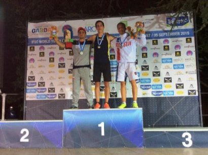 Одессит Константин Павленко стал победителем Чемпионата Мира по скалолазанию в Италии