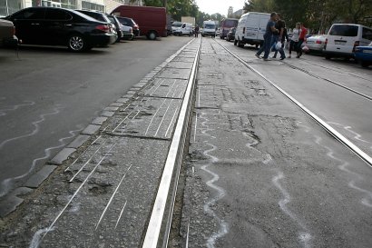 Одесситы сами нарисовали пешеходный переход на углу улицы Пантелеймоновской и  Александровского проспекта
