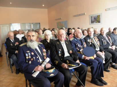 Украинская Морская партия чествовала одесских партизан (фото)