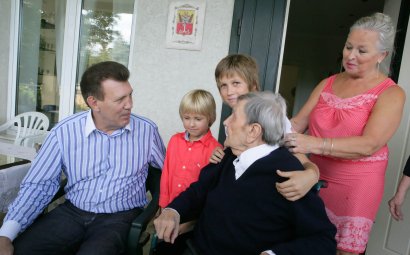 105 лет исполнилось Виктору Сизову — одесскому ветерану, конструктору-кораблестроителю 