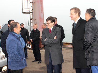 Министр инфраструктуры проверил состояние дел в Одесском порту