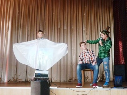 Одесских школьников учат играть в «Фестиваль профессий»
