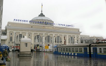 Одесский железнодорожный вокзал обновляется