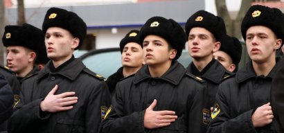 В сквере Героической обороны Одессы появилась Аллея морских лицеистов