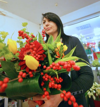 Ожившая сказка: одесская студия флористики готовится к Новому году