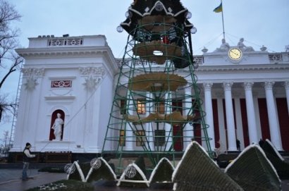 Главная елка Одессы празднично откроется уже 19 декабря