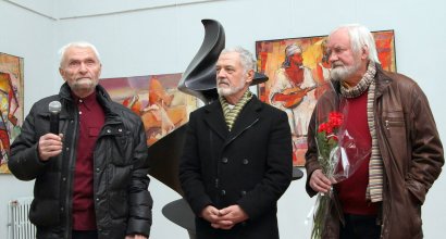 Выставка отца и сына Чаркиных в Одесском художественном музее