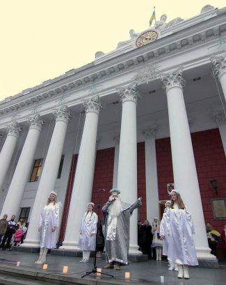 Новогодние праздники в Одессе стартовали!