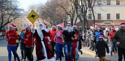 Одесситы утром 1 января устроят четырехкилометровый забег по центру города