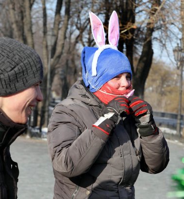 Мороз в Одессе: новогодние велопокатушки, море «кипит», фуникулер закрыт (фото)