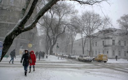 Капризы погоды первых дней нового года не нанесли существенного вреда здоровью одесситов