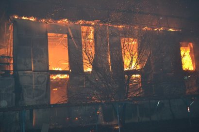 В Крыжановке сгорел фитнес-клуб (фото)