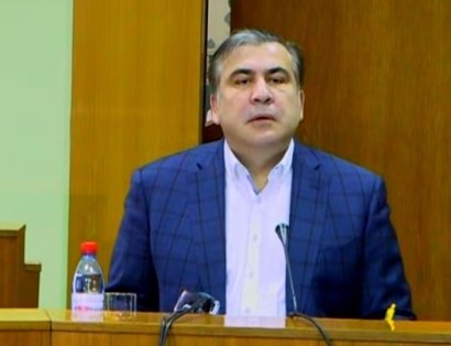 Саакашвили выгнал первого зама начальника облСБУ из зала заседания