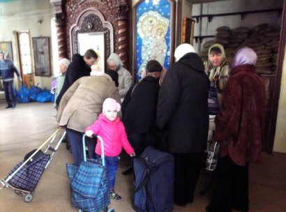 В Одесской епархии продолжают оказывать помощь вынужденным переселенцам (фото)