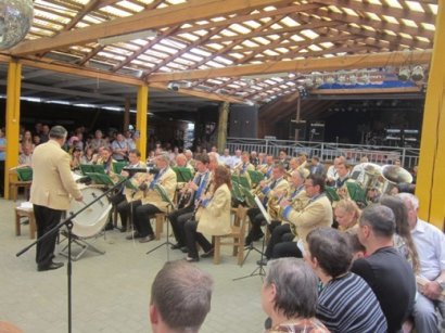 Одессу в Ровно презентовал муниципальный духовой оркестр