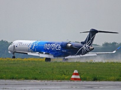 Одесский аэропорт встретил первый рейс из Таллинна