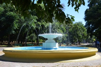 В парке Шевченко после ремонта открыли фонтан (фото)