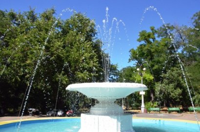 В парке Шевченко после ремонта открыли фонтан (фото)