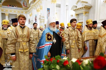 День памяти всех одесских святых: в Спасо-Преображенском соборе прошла божественная литургия