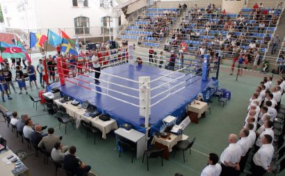 Международный турнир по боксу памяти Семена Трестина на стадионе Юракадемии