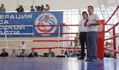 Международный турнир по боксу памяти Семена Трестина на стадионе Юракадемии