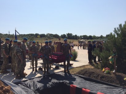 В Одессе состоялось захоронение останков погибших участников обороны города