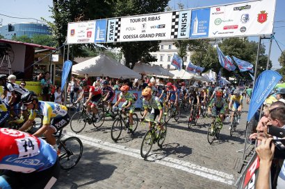В Одессе проходят международные соревнования по велоспорту «Тур де Рибас» и «Одесса Гран-При»