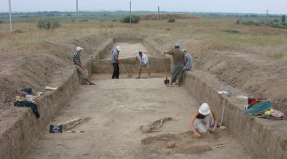 В Орловке проходят археологические исследование