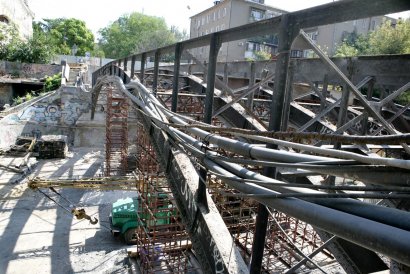 Мост Коцебу: ремонт в самом разгаре