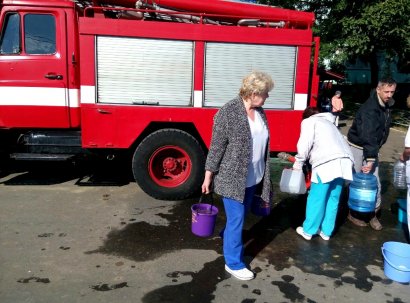 Черноморск остался без воды (фото)