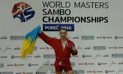 Одесский пограничник Олег Сергеев стал бронзовым чемпионом мира по самбо