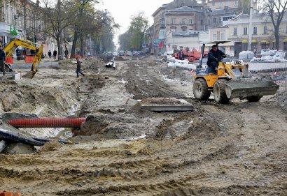 Тираспольская площадь: реконструкция в разгаре