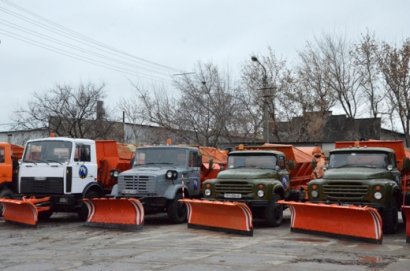 В Одесской области для борьбы со снегом подготовлено 400 единиц спецтехники