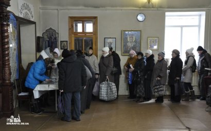 Одесская епархия помогла переселенцам с востока Украины (фото)