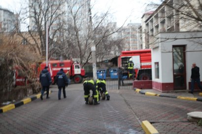 В Одессе сгорела сауна фитнес-центра (фото)