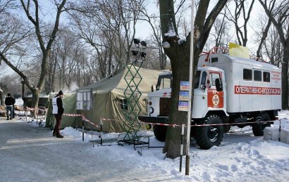 В период похолодания в Одессе централизованно обогрели и накормили более полутора тысяч человек (фото)